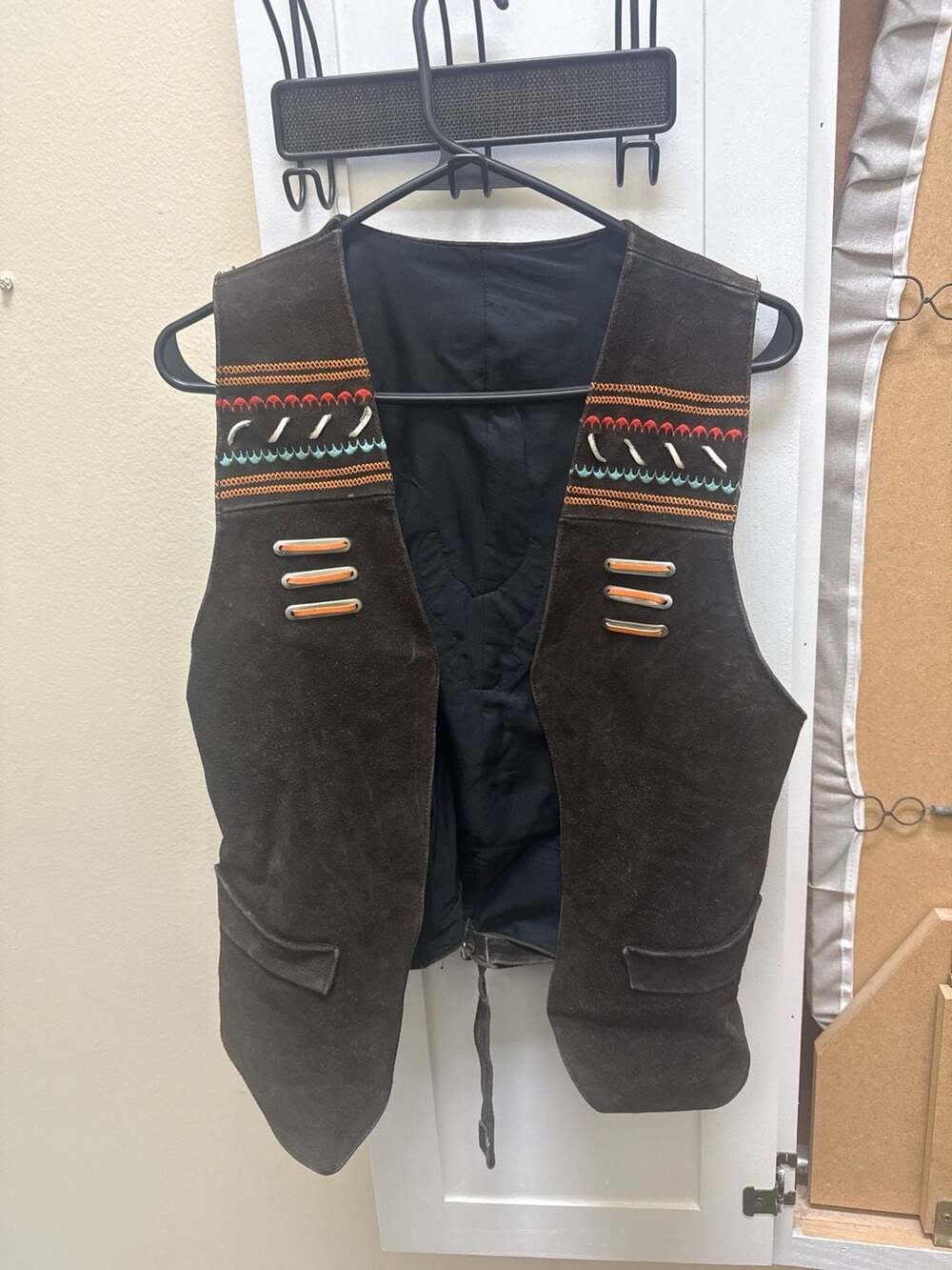 Vintage 1991 Harley-Davidson 50th Anniversary Daytona Suede Biker Vest